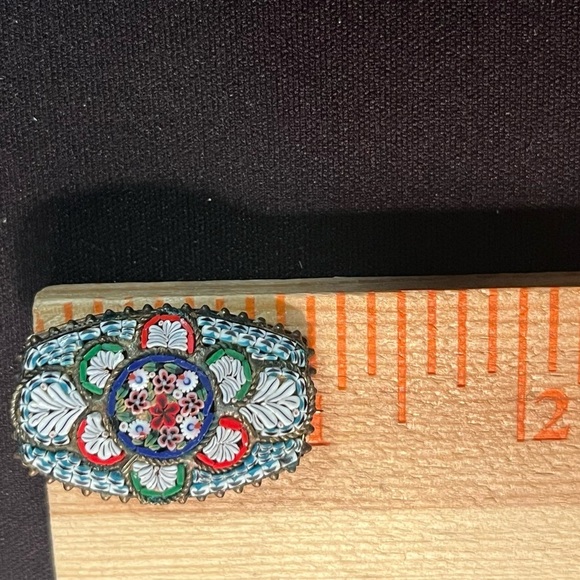 1920'S ANTIQUE ITALIAN
MICRO MOSAIC PIN
MICROMOSAIC - Picture 5 of 11